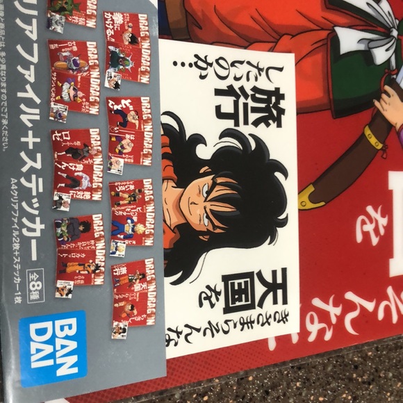 ICHIBAN KUJI DRAGON BALL Z VISUAL BOARD POSTER - Picture 6 of 6